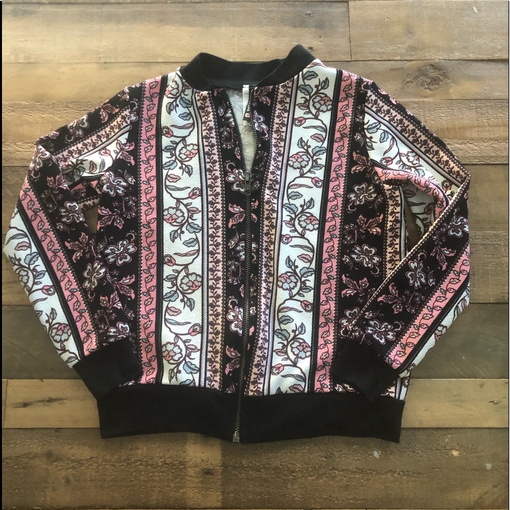 Instagirl girls’ sz‎ 7/8 lightweight zip up jacket